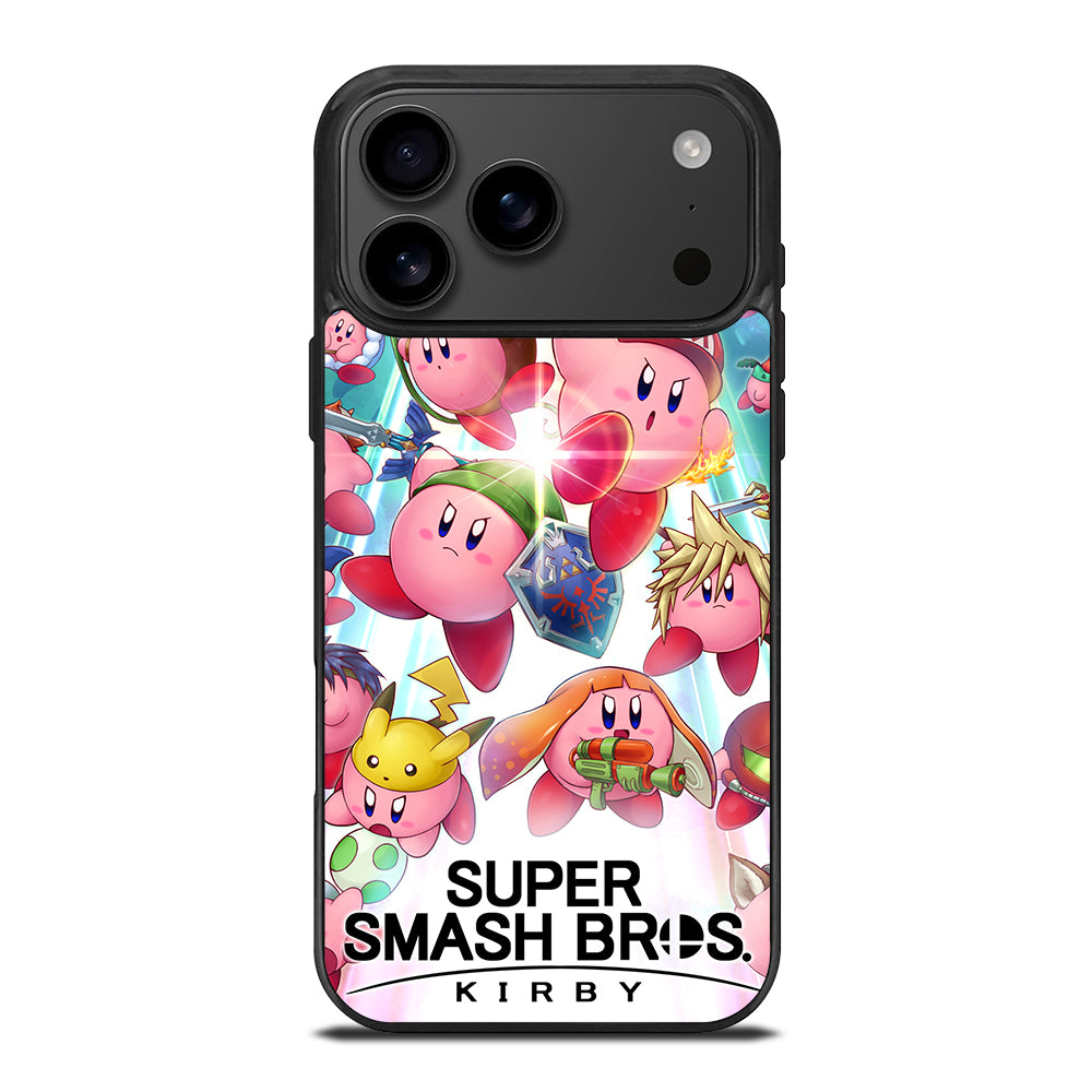KIRBY SUPER SMASH BROS GAME 3 iPhone 17 Pro Max Case Cover