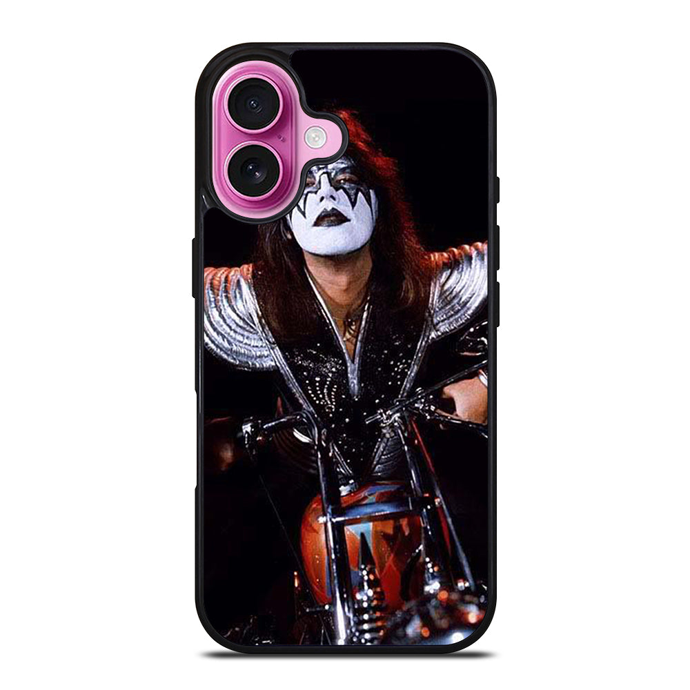 KISS BAND ACE FREHLEY iPhone 16 Plus Case Cover