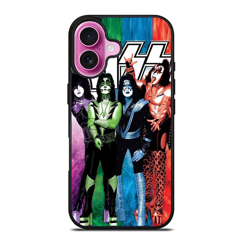 KISS METAL BAND iPhone 16 Plus Case Cover