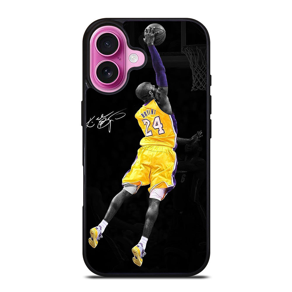 KOBE BRYANT SIGNATURE iPhone 16 Plus Case Cover