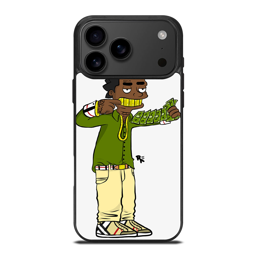 KODAK BLACK CARTOON iPhone 17 Pro Max Case Cover