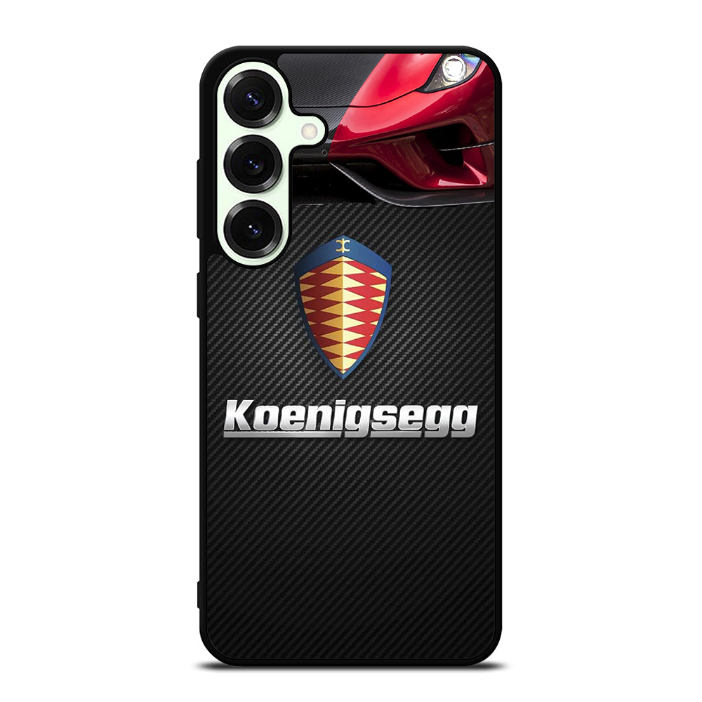 KOENIGSEGG CARBON LOGO Samsung Galaxy S25 Plus Case Cover