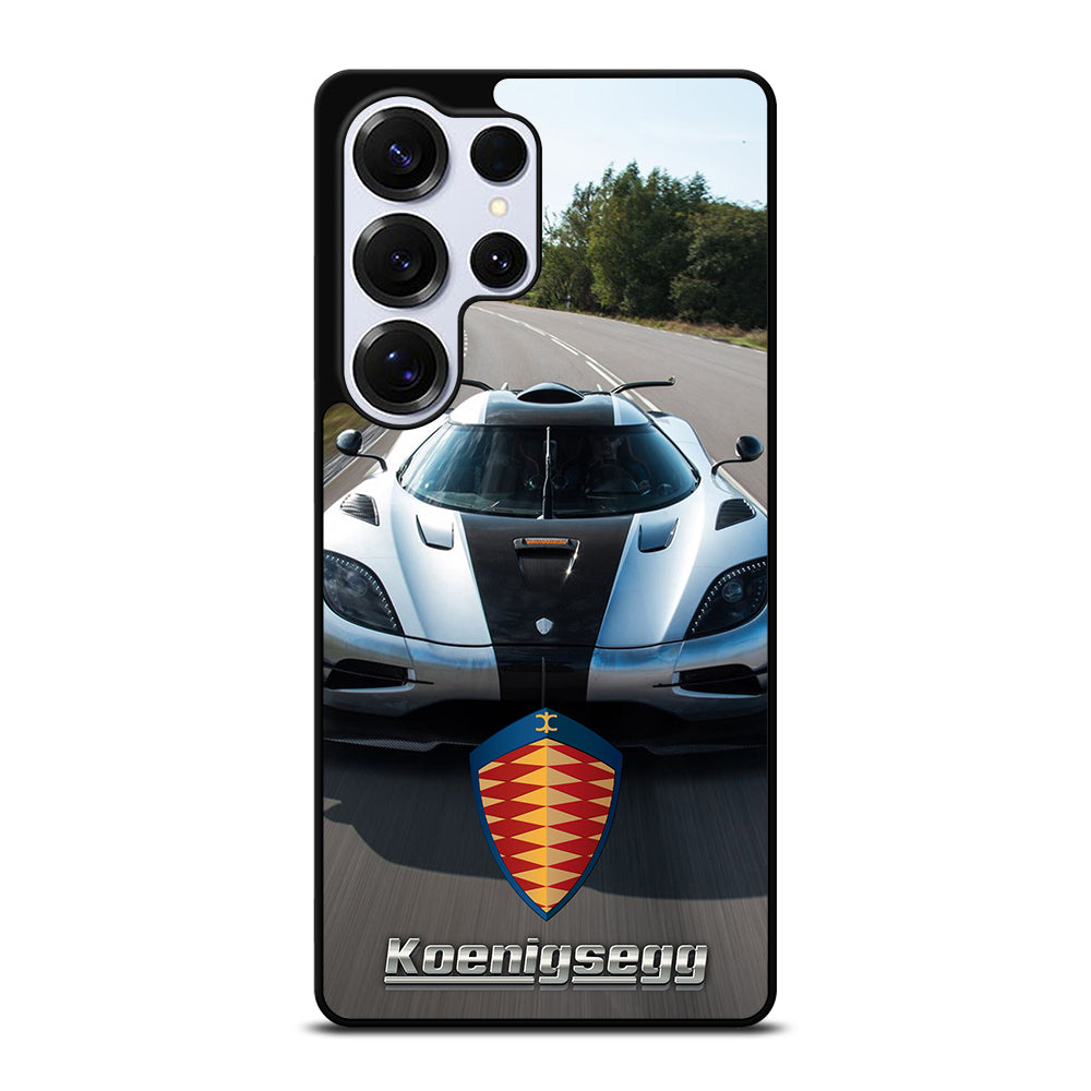 KOENIGSEGG CAR WHITE Samsung Galaxy S25 Ultra Case Cover