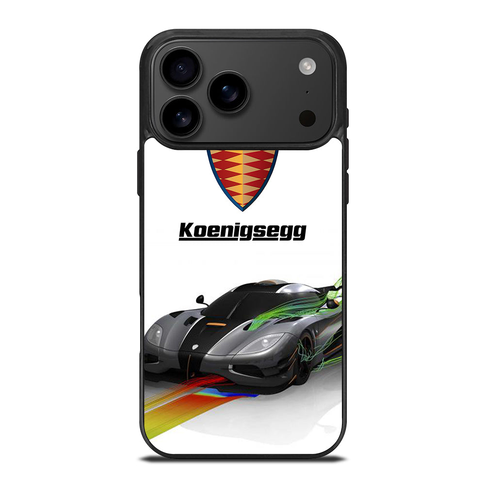 KOENIGSEGG GREY CAR iPhone 17 Pro Max Case Cover