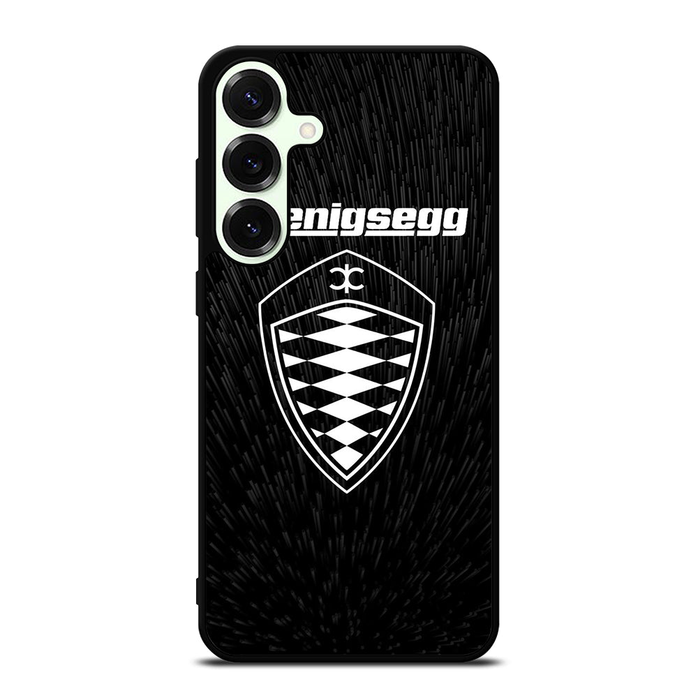 KOENIGSEGG LOGO BLACK Samsung Galaxy S25 Plus Case Cover