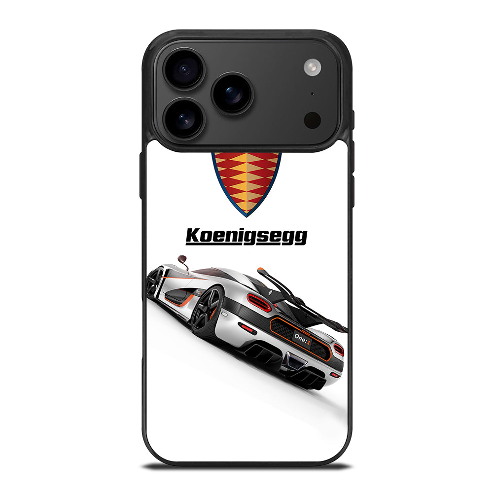 KOENIGSEGG WHITE CAR iPhone 17 Pro Max Case Cover