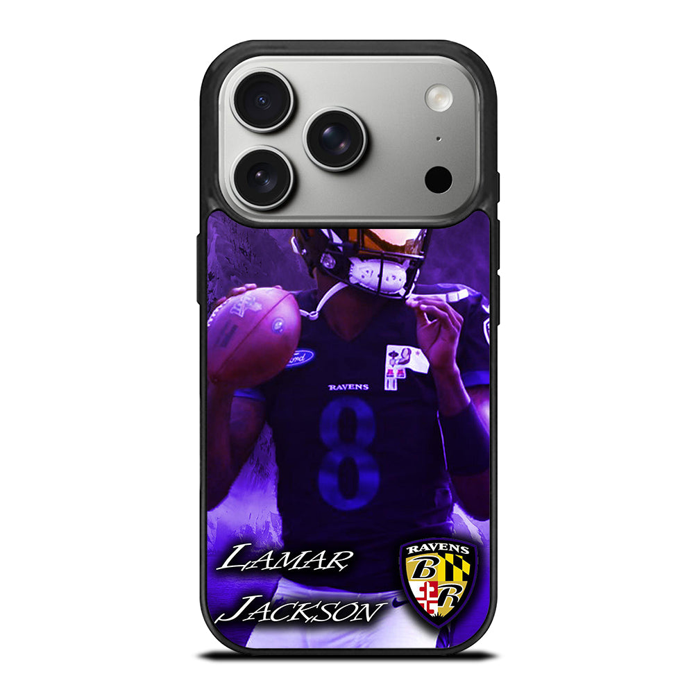 LAMAR JACKSON RAVENS FOOTBALL 1 iPhone 17 Pro Case Cover