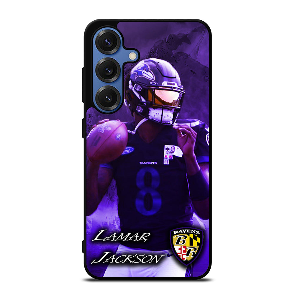 LAMAR JACKSON RAVENS FOOTBALL 1 Samsung Galaxy S25 Case Cover