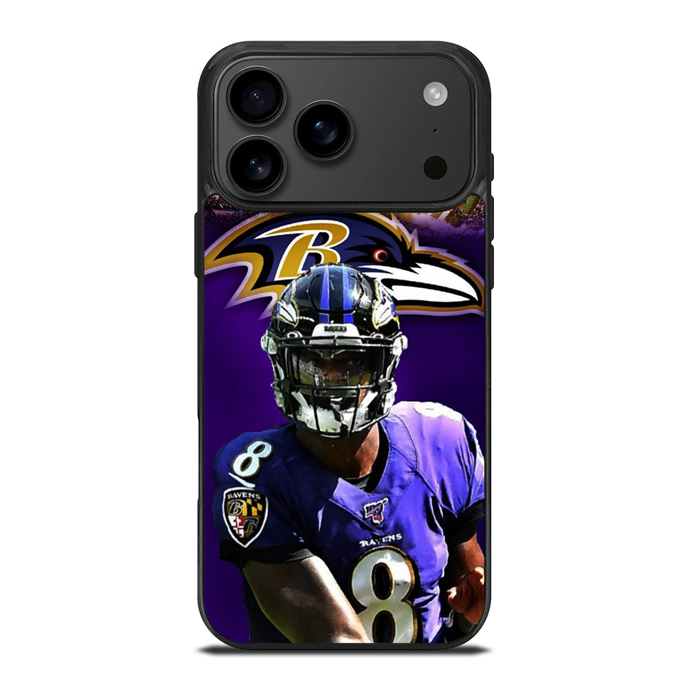 LAMAR JACKSON RAVENS FOOTBALL 2 iPhone 17 Pro Max Case Cover