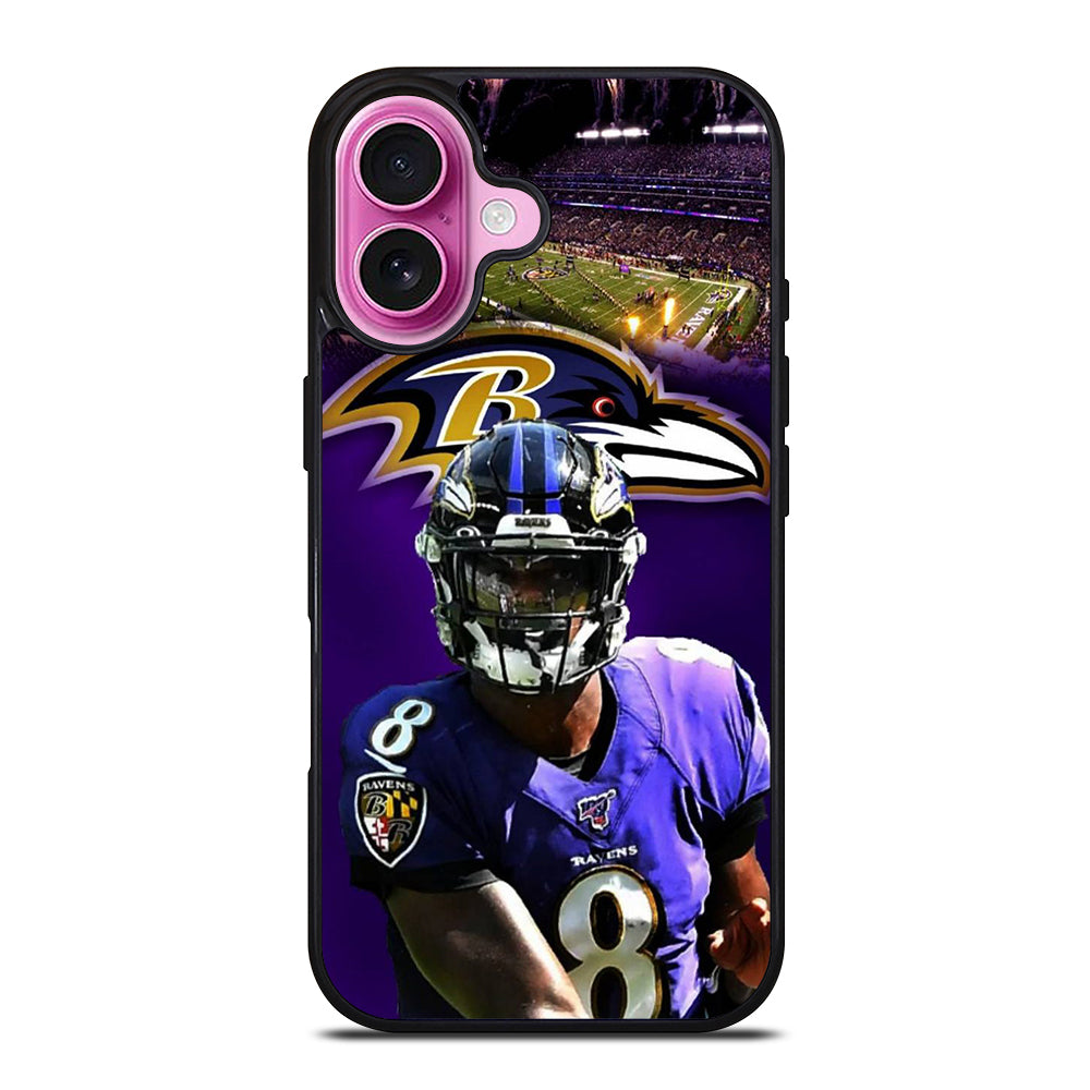 LAMAR JACKSON RAVENS FOOTBALL 2 iPhone 16 Plus Case Cover