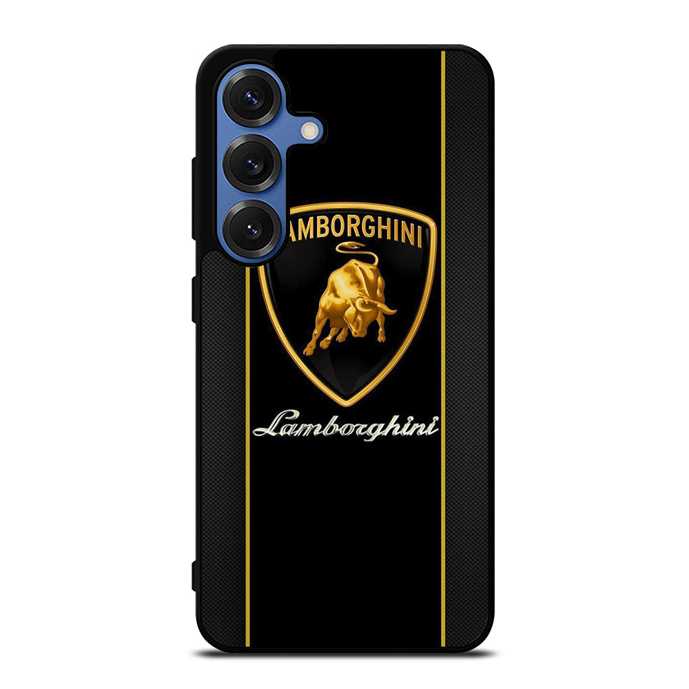 LAMBORGHINI STRIPE BLACK Samsung Galaxy S25 Case Cover