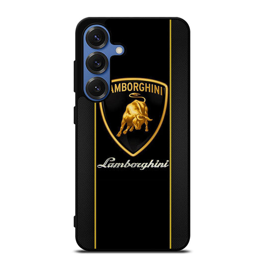 LAMBORGHINI STRIPE BLACK Samsung Galaxy S25 Case Cover