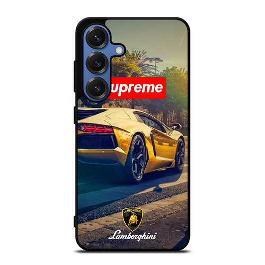 LAMBORGHINI YELLOW CAR Samsung Galaxy S25 Case Cover