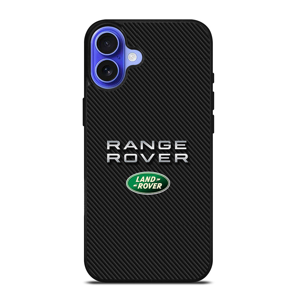 LAND ROVER CARBON LOGO iPhone 16 Case Cover