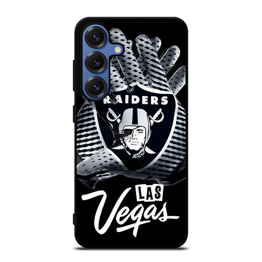 LAS VEGAS RAIDERS GLOVES Samsung Galaxy S25 Case Cover