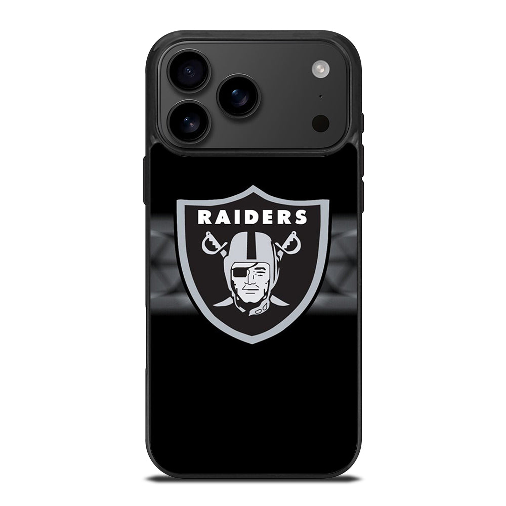 LAS VEGAS RAIDERS NFL LOGO iPhone 17 Pro Max Case Cover