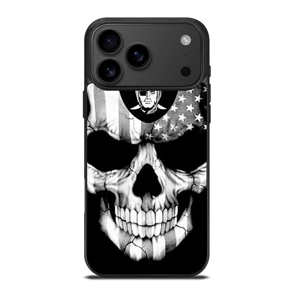 LAS VEGAS RAIDERS SKULL LOGO iPhone 17 Pro Max Case Cover