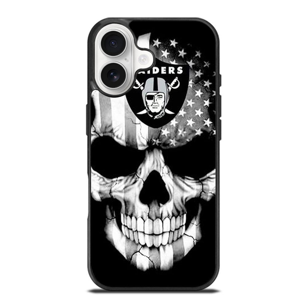 LAS VEGAS RAIDERS SKULL LOGO iPhone 17 Case Cover