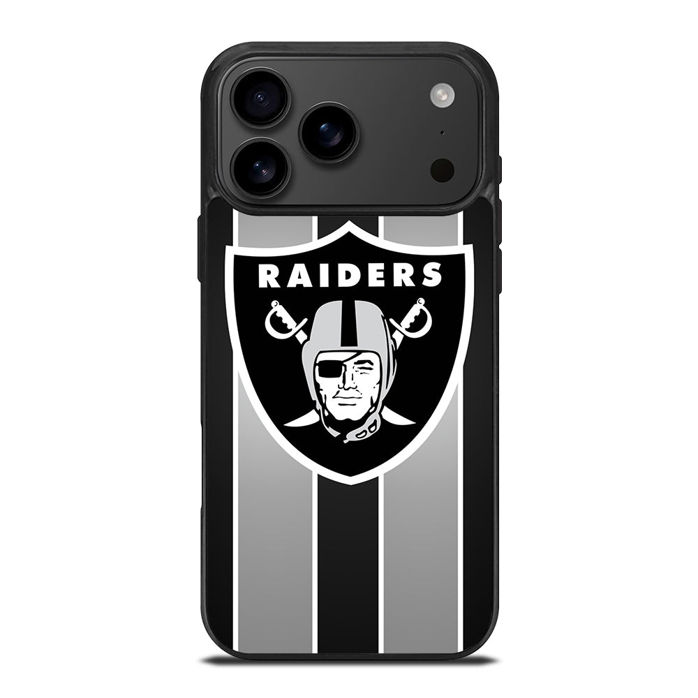 LAS VEGAS RAIDERS STRIPE iPhone 17 Pro Max Case Cover
