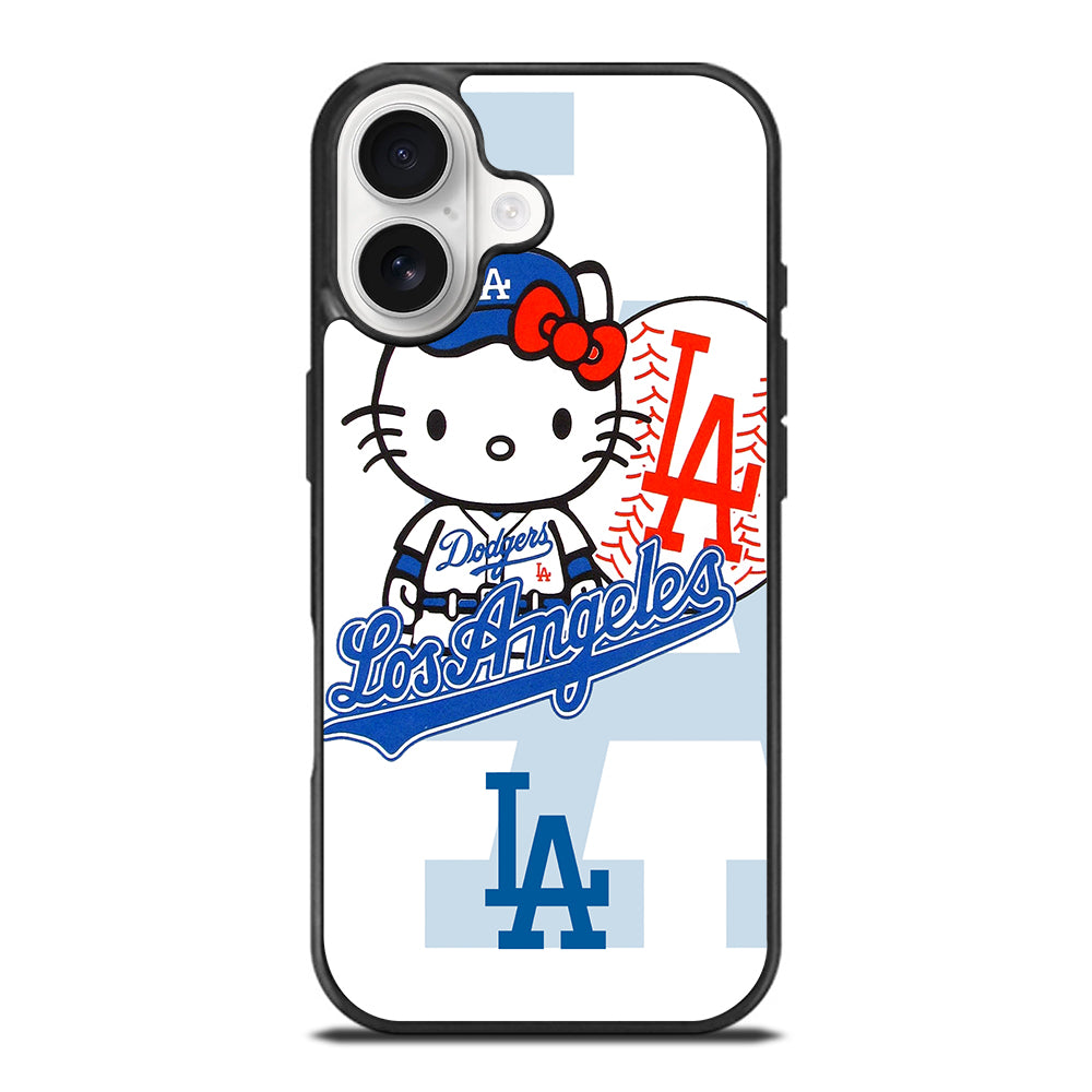 LA DODGERS HELLO KITTY MLB 1 iPhone 17 Case Cover