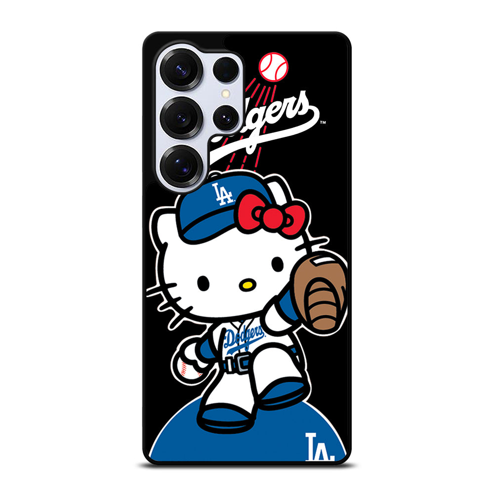 LA DODGERS HELLO KITTY MLB 3 Samsung Galaxy S26 Ultra Case Cover