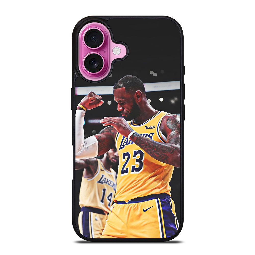 LEBRON JAMES BASKETBALL iPhone 16 Plus Case Cover