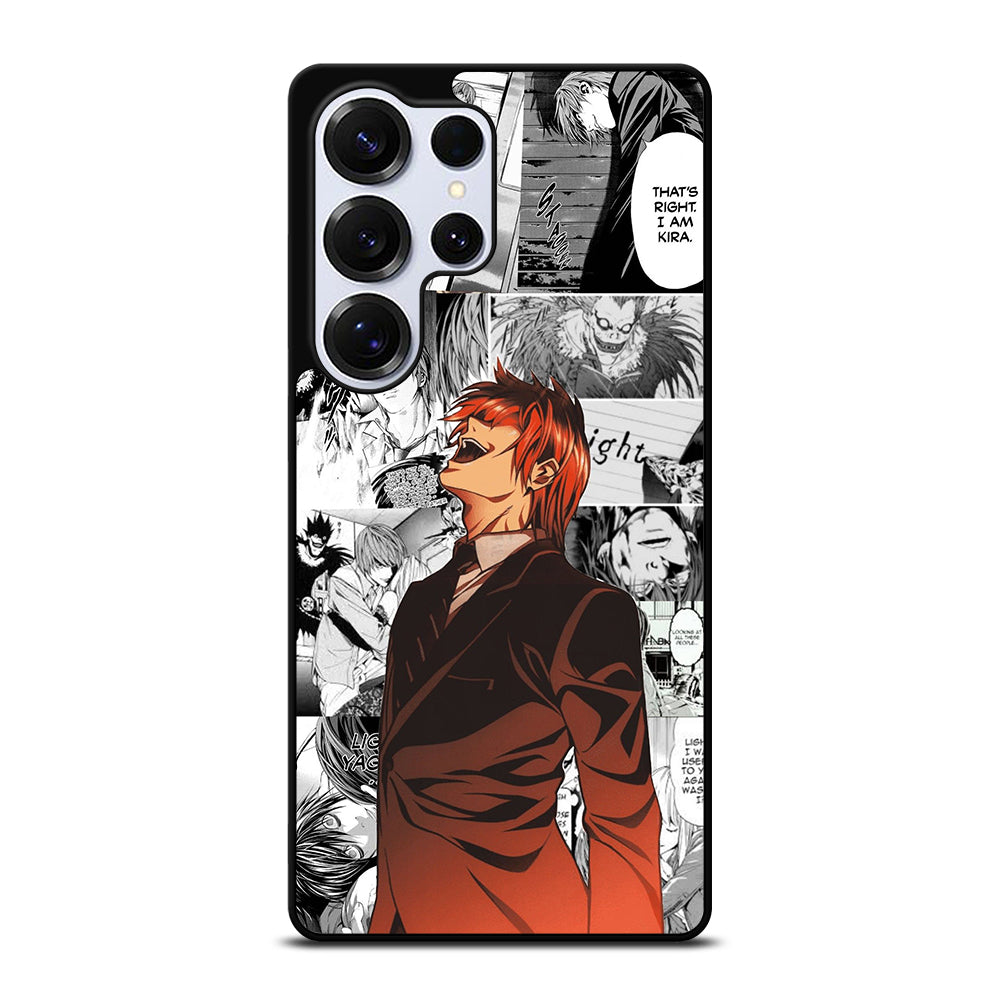 LIGHT YAGAMI DEATH NOTE COMIC Samsung Galaxy S25 Ultra Case Cover