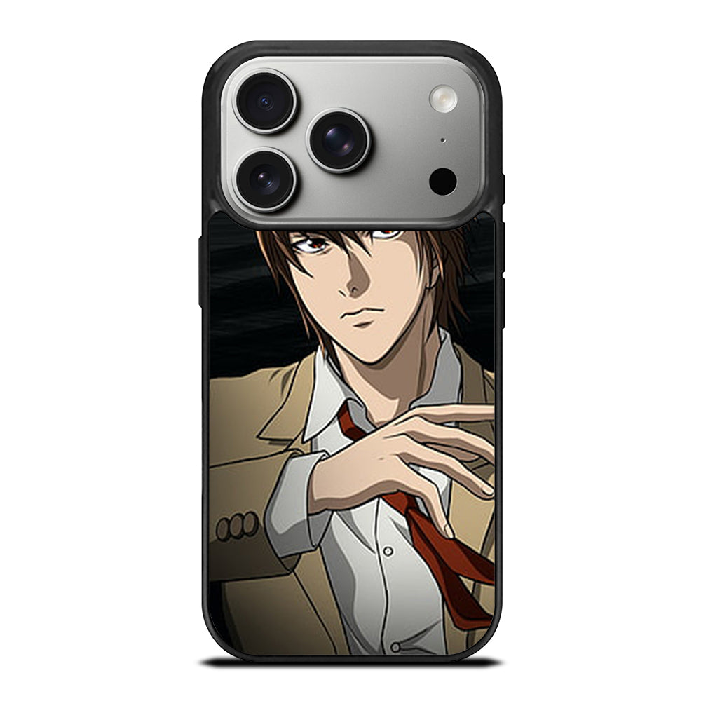 LIGHT YAGAMI DEATH NOTE MANGA iPhone 17 Pro Case Cover