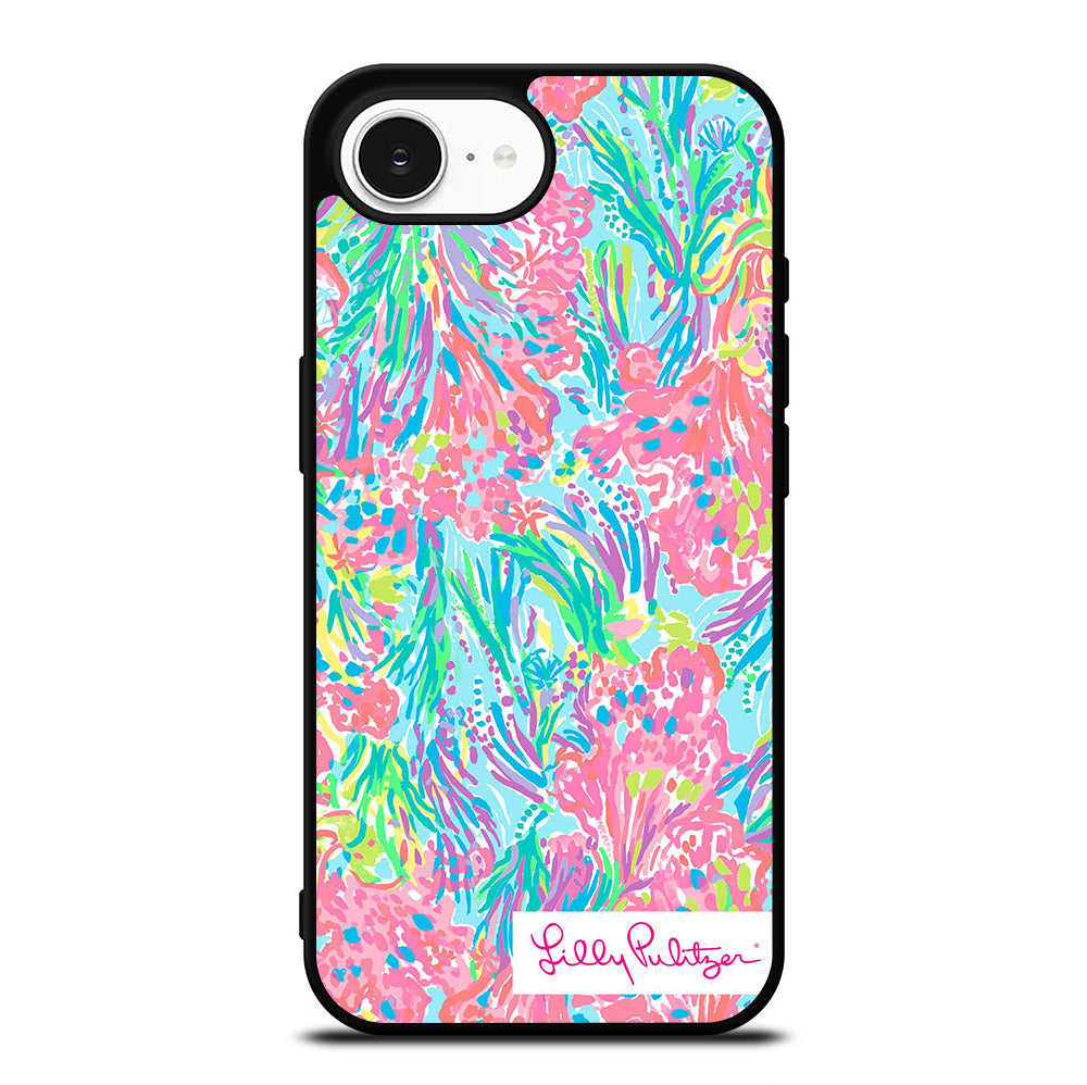 LILLY PULITZER PALM BEACH CORAL iPhone 16e Case Cover