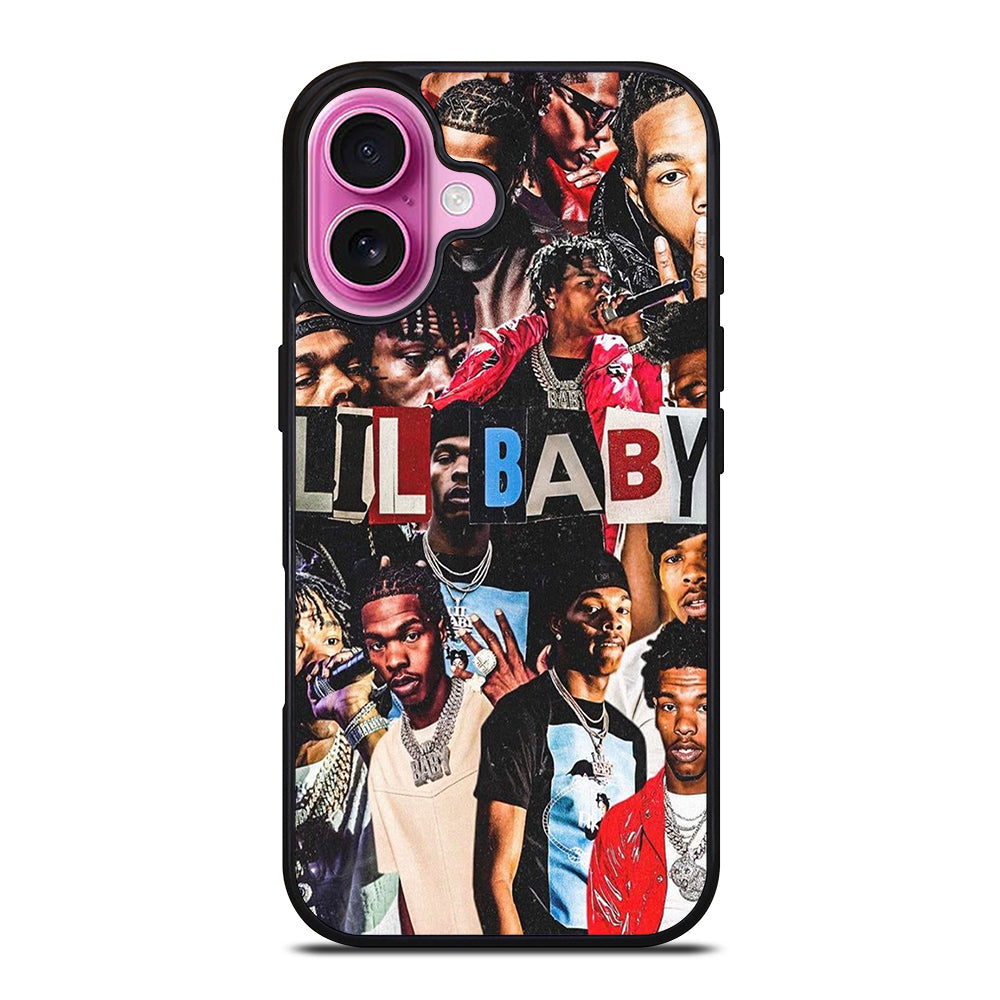 LIL BABY RAPPER COLLAGE 2 iPhone 16 Plus Case Cover