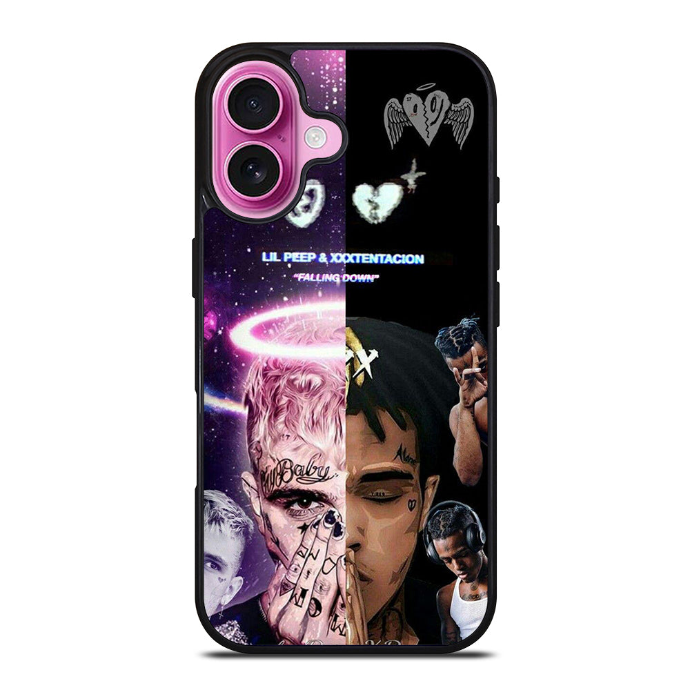 LIL PEEP X JUICE WRLD XXTENTACION RAPPER iPhone 16 Plus Case Cover