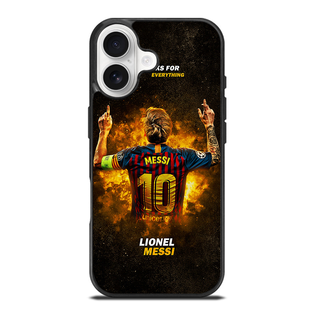 LIONEL MESSI 10 FCB 1 iPhone 17 Case Cover
