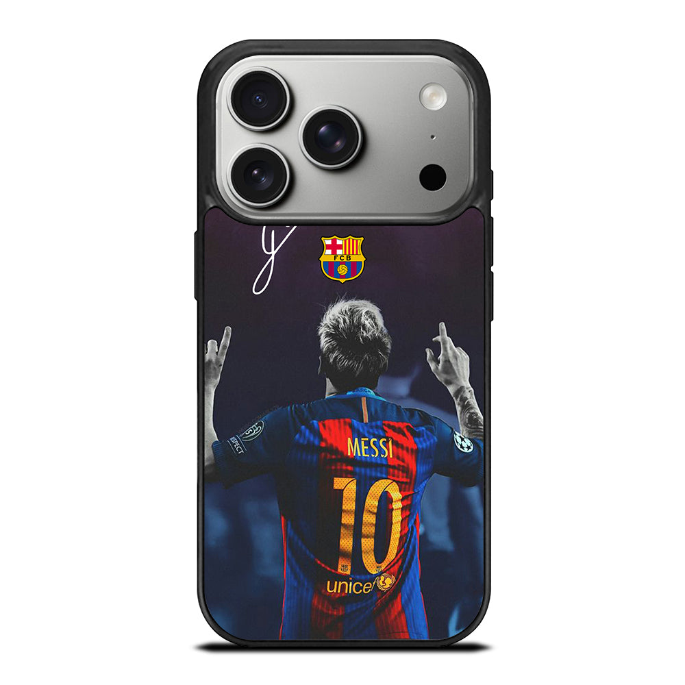 LIONEL MESSI 10 FCB 4 iPhone 17 Pro Case Cover