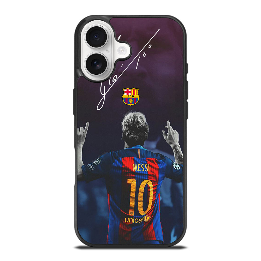 LIONEL MESSI 10 FCB 4 iPhone 17 Case Cover
