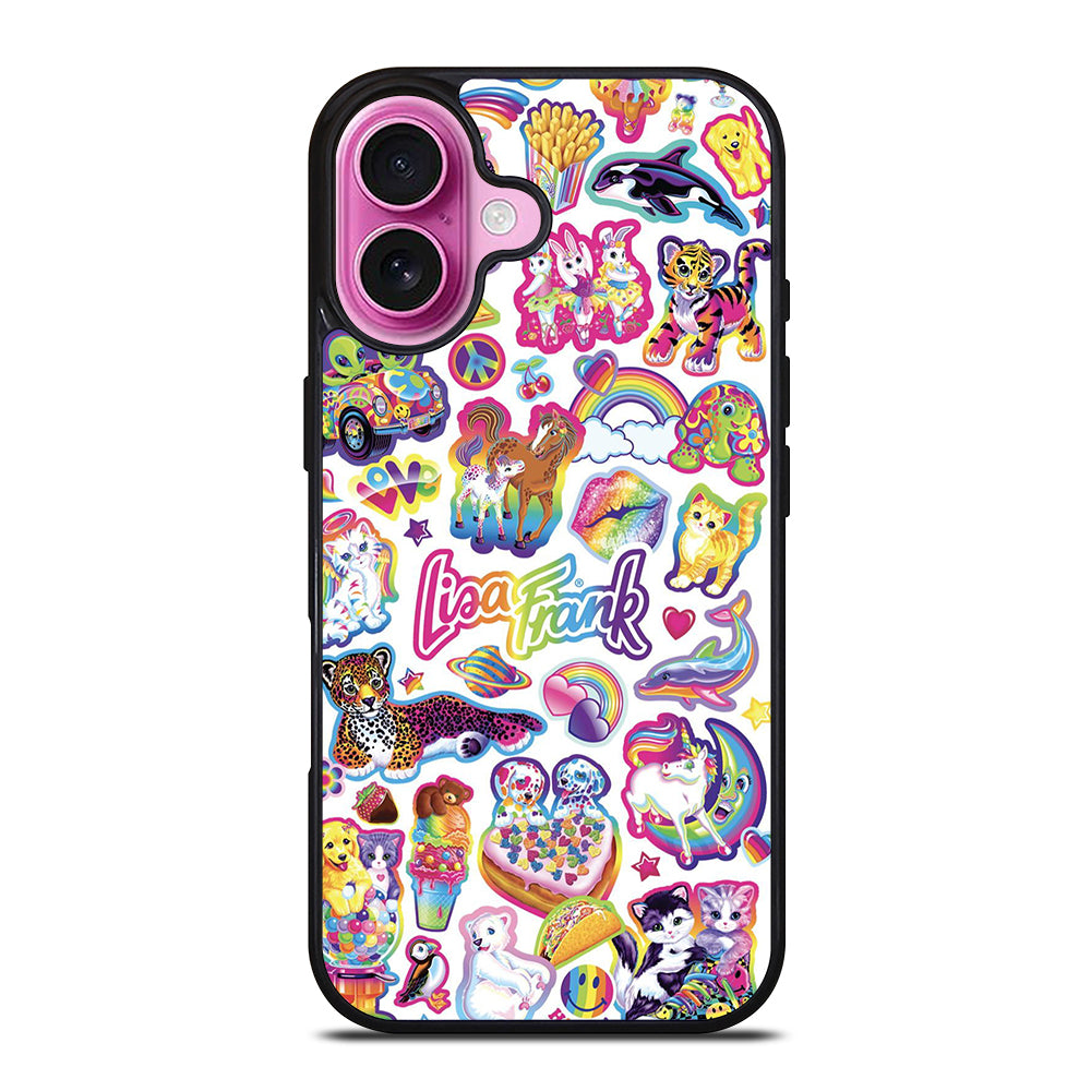 LISA FRANK PATTERN iPhone 16 Plus Case Cover