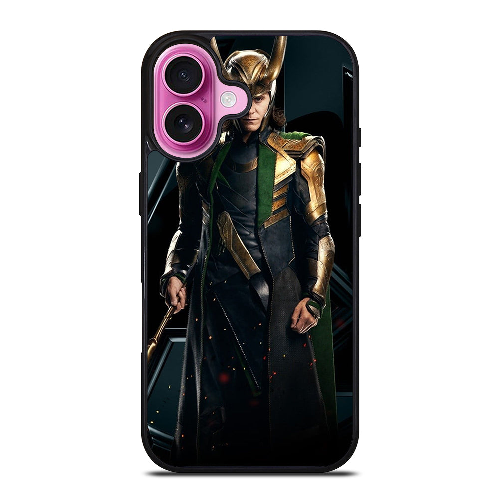 LOKI AVENGERS MARVEL SUPERHERO iPhone 16 Plus Case Cover