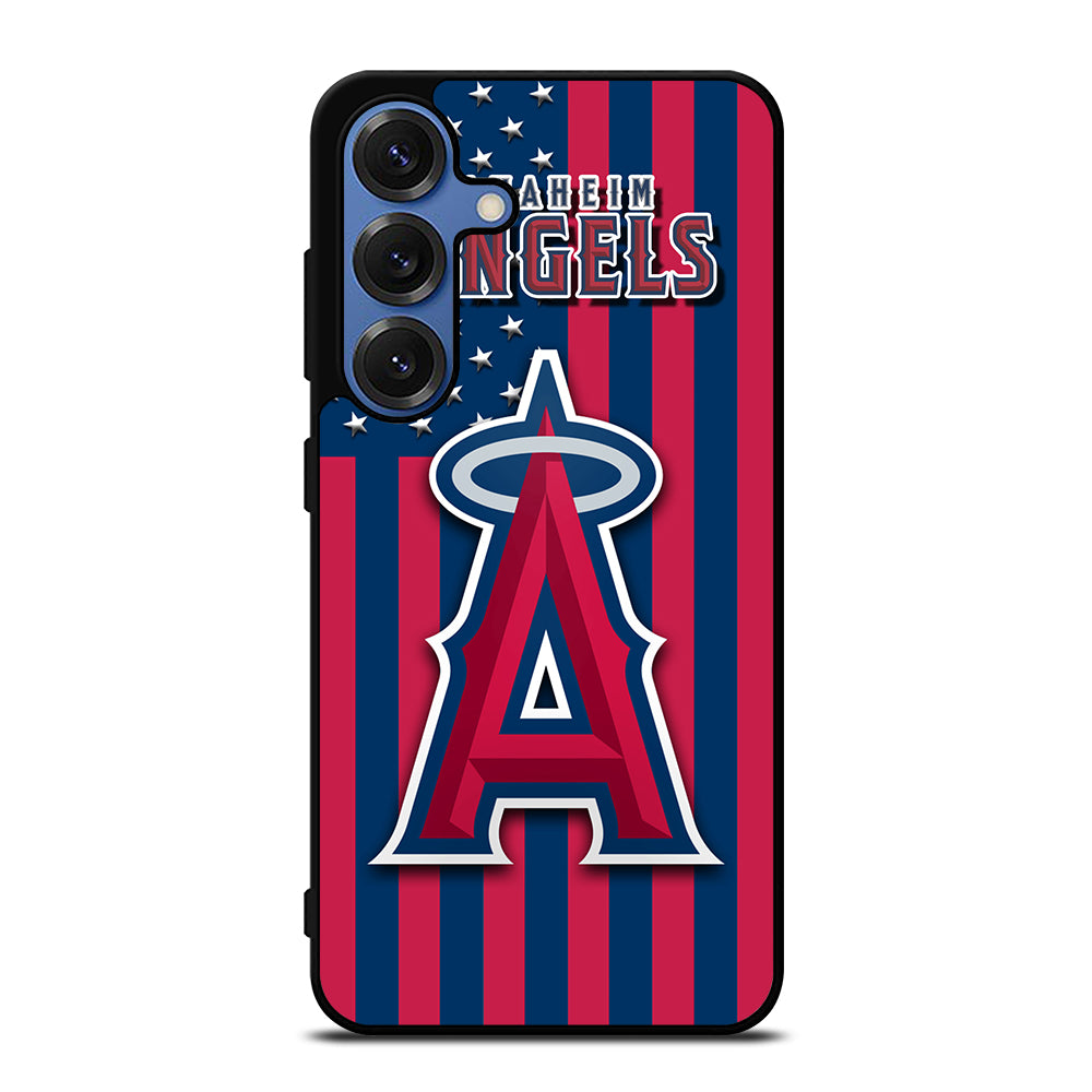 LOS ANGELES ANGELS MLB LOGO 3 Samsung Galaxy S25 Case Cover