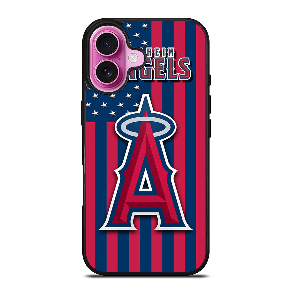 LOS ANGELES ANGELS MLB LOGO 3 iPhone 16 Plus Case Cover
