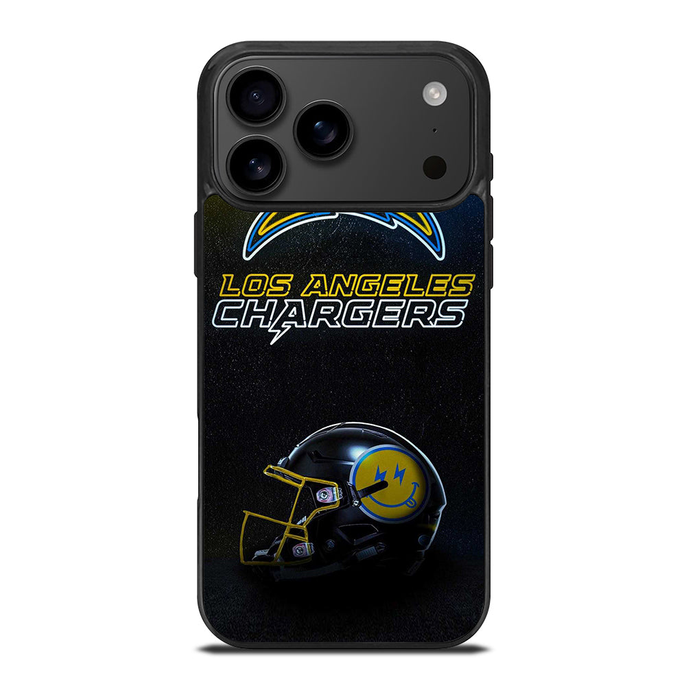 LOS ANGELES CHARGERS FOOTBALL HELMET iPhone 17 Pro Max Case Cover