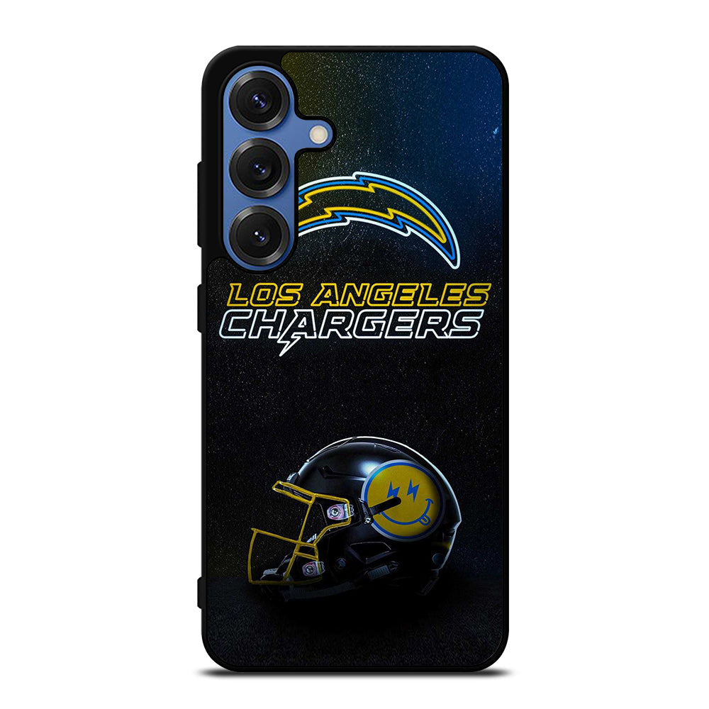 LOS ANGELES CHARGERS FOOTBALL HELMET Samsung Galaxy S25 Case Cover