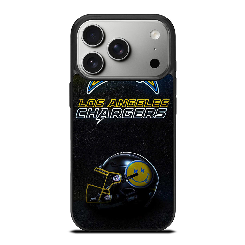 LOS ANGELES CHARGERS FOOTBALL HELMET iPhone 17 Pro Case Cover