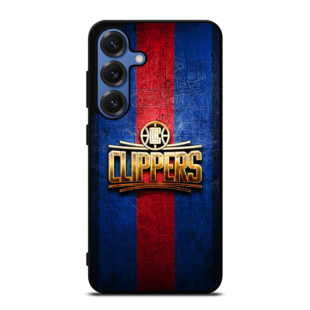 LOS ANGELES CLIPPERS GOLD LOGO Samsung Galaxy S25 Case Cover