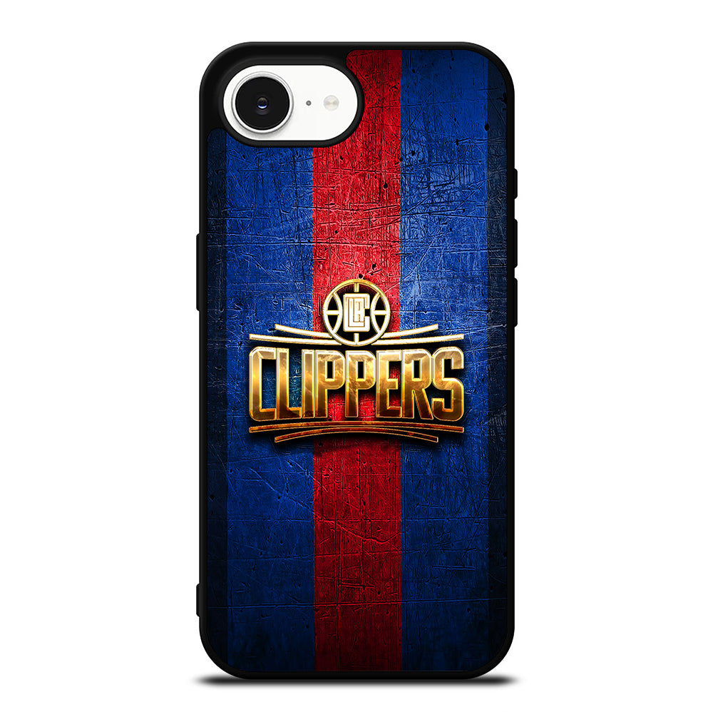 LOS ANGELES CLIPPERS GOLD LOGO iPhone 16e Case Cover