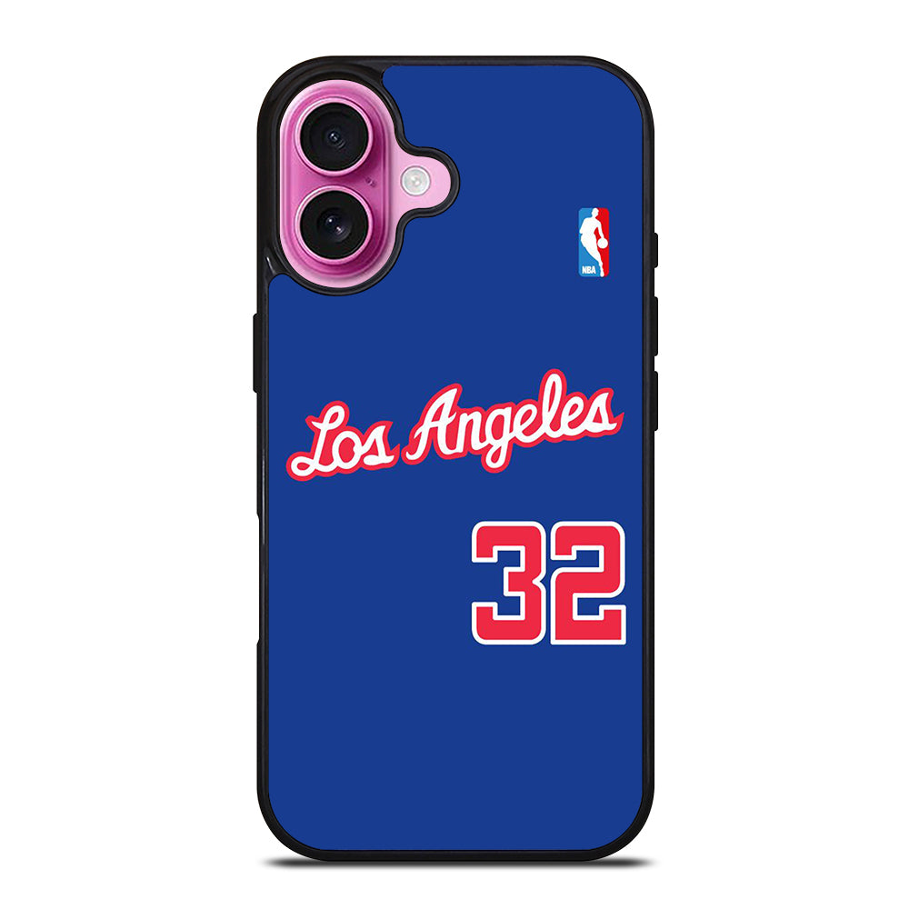 LOS ANGELES CLIPPERS JERSEY iPhone 16 Plus Case Cover