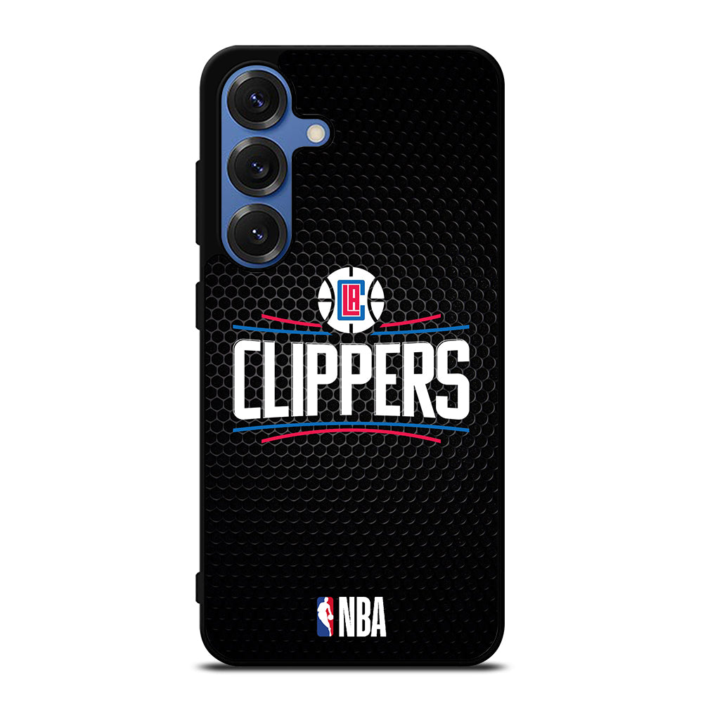 LOS ANGELES CLIPPERS METAL LOGO Samsung Galaxy S25 Case Cover