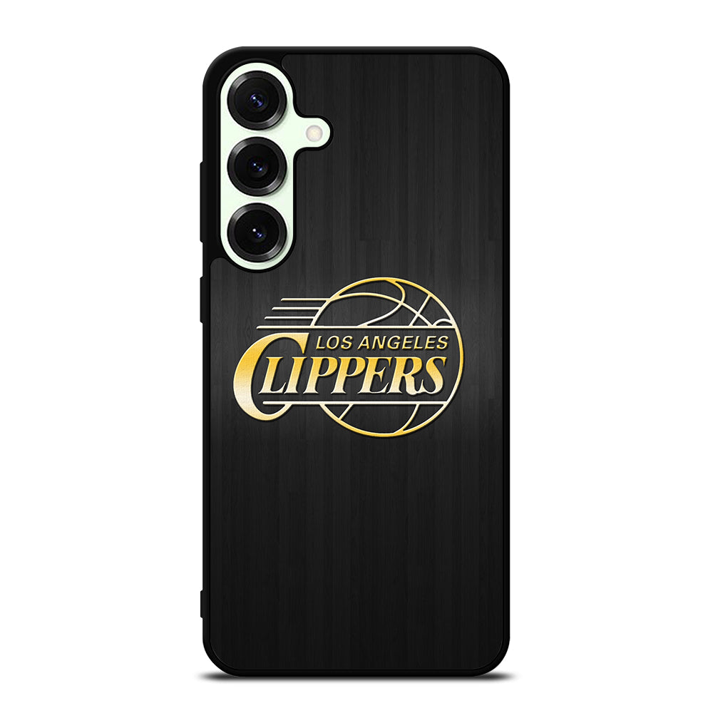 LOS ANGELES CLIPPERS WOODEN GOLD Samsung Galaxy S25 Plus Case Cover