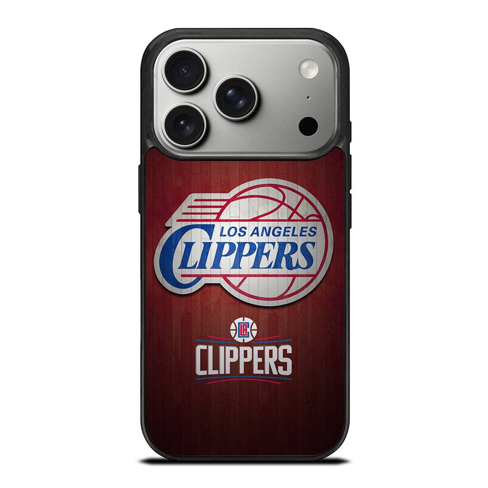 LOS ANGELES CLIPPERS WOODEN LOGO iPhone 17 Pro Case Cover