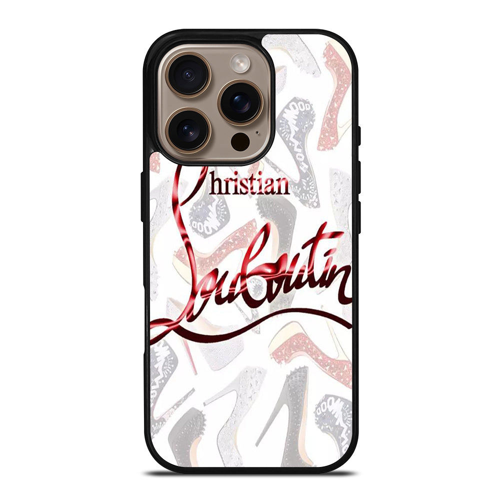 LOUBOUTIN ART LOGO iPhone 16 Pro Case Cover casecentro LOUBOUTIN ART LOGO iPhone 16 Pro Case Cover casecentro