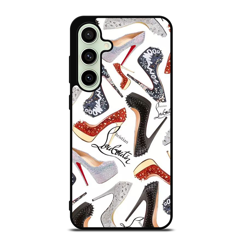LOUBOUTIN LOGO PATTERN Samsung Galaxy S24 FE Case Cover
