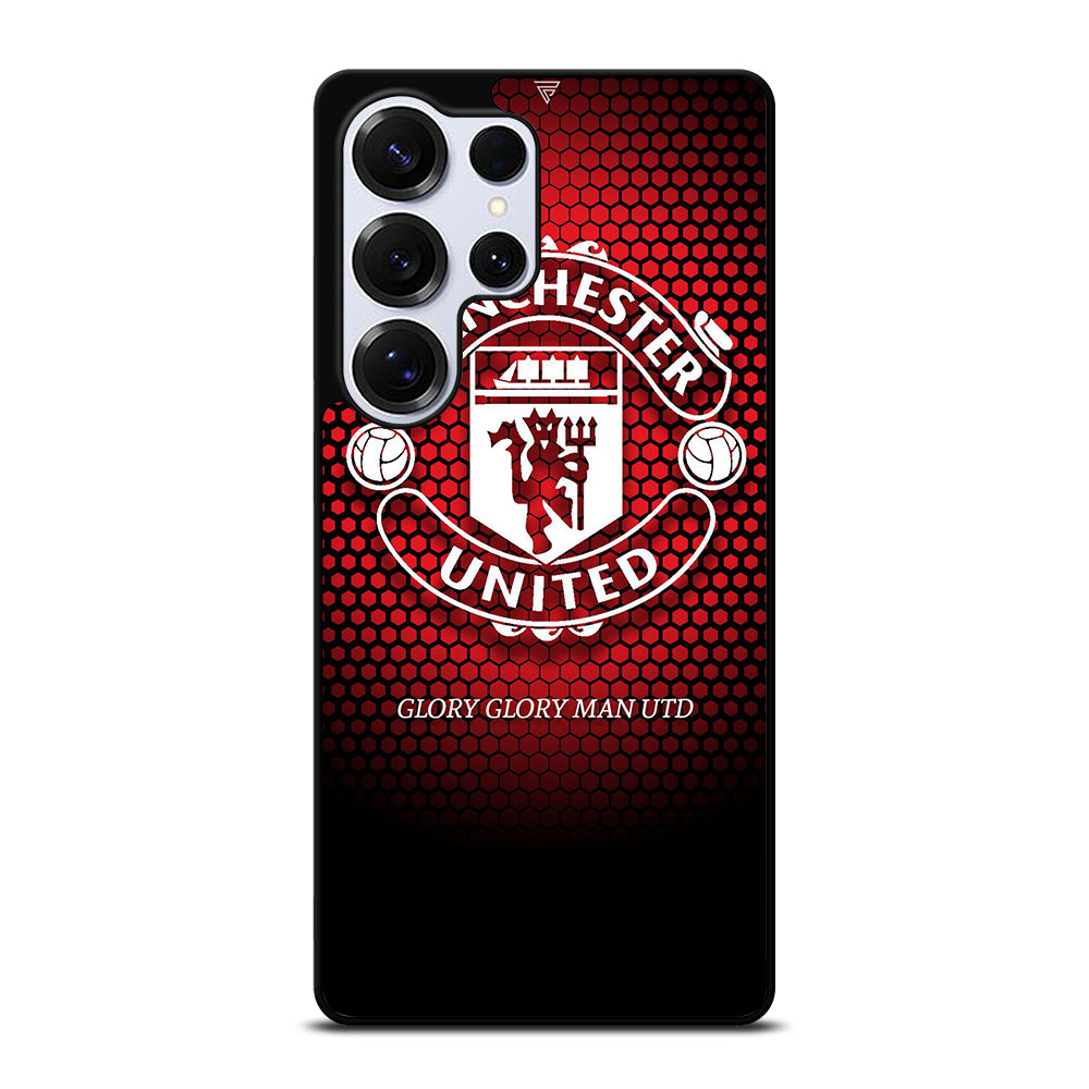 MANCHESTER UNITED SOCCER LOGO 1 Samsung Galaxy S25 Ultra Case Cover